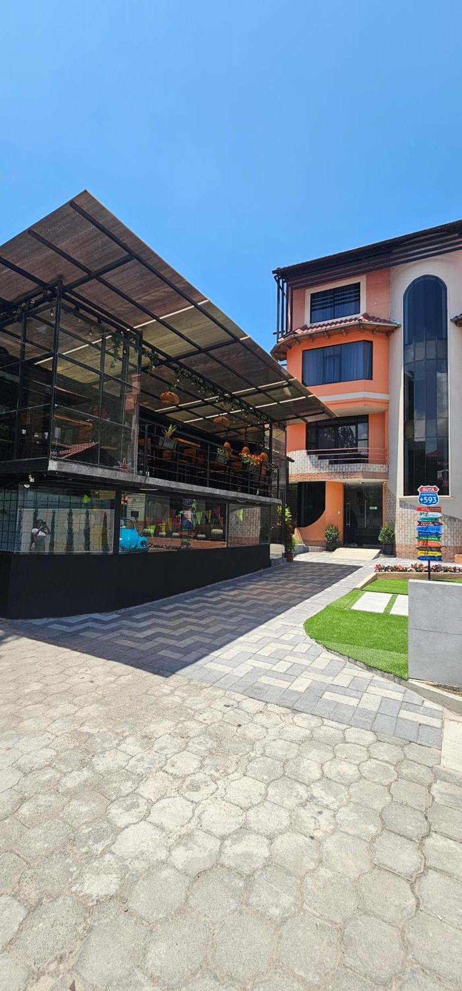Hotel Tungurahua Baños Exteriér fotografie