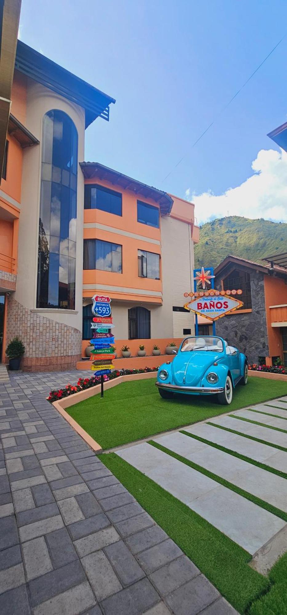 Hotel Tungurahua Baños Exteriér fotografie